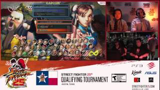 [SSF4] SF25th Anniversary Tournament - Austin TX Qualifier Top 8