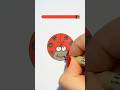 How to draw a ladybug easy🐞 Step by step drawing for kids