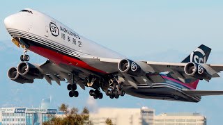 Epic LAX Planespotting: SF Airlines 747-400F And Much More #cargoplanes (4K)