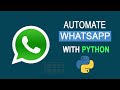 Automate WhatsApp messages using python | Hack WhatsApp |Python Project