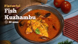 Meen Kuzhambu | Fish Curry | South Indian Fish Curry | Easy Meen Kuzhambu | Cookd