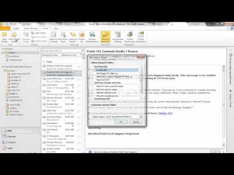 Unread Emails in Outlook 2010 Unread Emails in Outlook 2010
