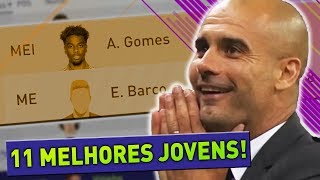 11 jogadores MAIS PROMISSORES para MODO CARREIRA no FIFA 18!