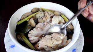 Cooking Brain Cow Steamed - របៀបធ្វើខួរគោចំហុយ