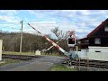 Železniční přejezd aŽd 97 p 2396 roztoky u prahy 5.2.2022 czech railroad crossing.