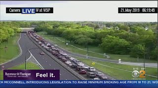 Commuter Alert: Wantagh Parkway Car Fire