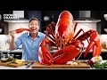 yummy cooking 300$ giant rainbow lobster recipe | Giant Lobster 😳🦞🦐🌊