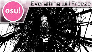 [osu!] TapX Everything will Freeze MASSIVE CHOKE