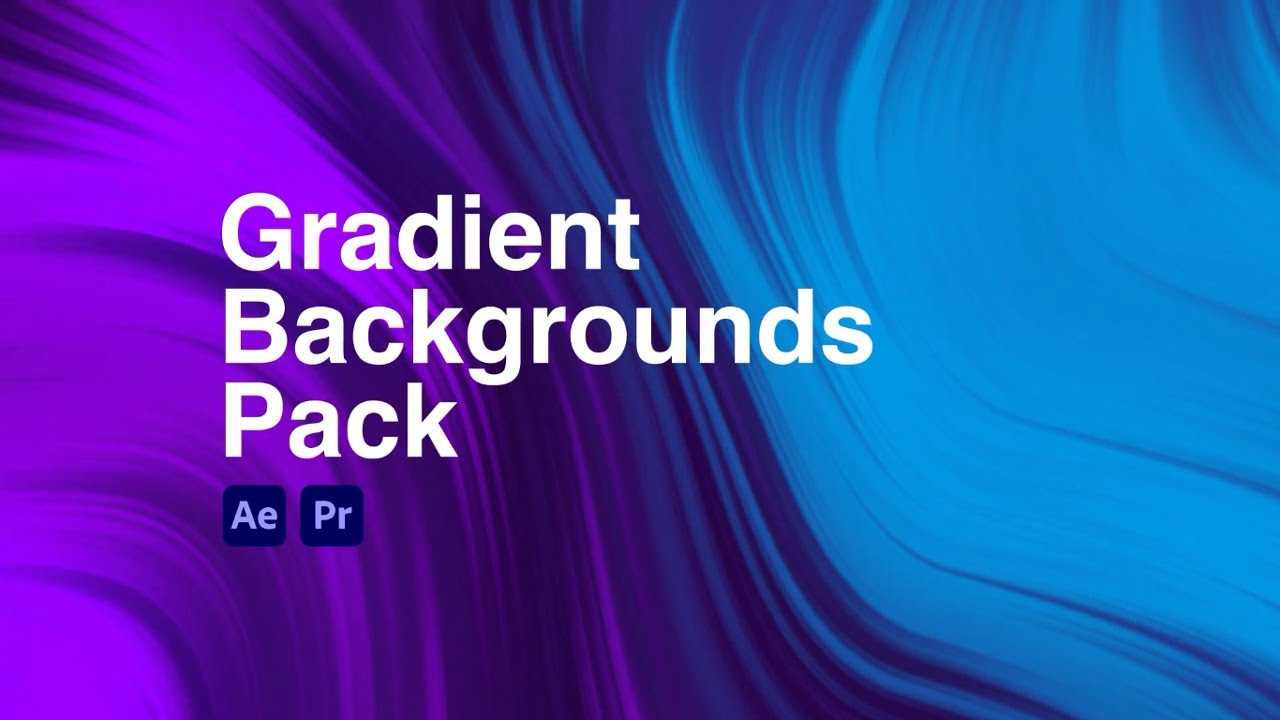 Gradient Background Animated After Effects Template Youtube