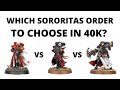 Which Adepta Sororitas Order to Choose to Collect in Warhammer 40K? Best Sisters of Battle to Pick?