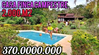 #pedroparra  Casa  lote campestre de 2.000.m2 cerca cali Colombia campo ventas propiedades