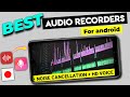 3 Best AUDIO RECORDER APPS for Android 2022 | Best Voice Recording App for Android | Audio recorder