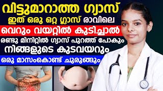 വിട്ടുമാറാത്ത ഗ്യാസ് ഉണ്ടോ? വെറും 2 മിനുറ്റിൽ സുഖപ്പെടുത്താം |GAS TROUBLE