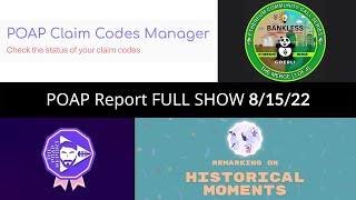 Goerli Merge Sees 2-for-1 POAP Drop, Historical POAPs - Full Show 8/15/22