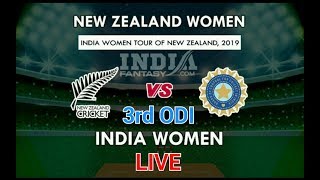 India women vs New Zealand women 3rd ODI - Live Cricket Match Today.. live streaming score....