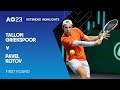 Tallon Griekspoor v Pavel Kotov Extended Highlights | Australian Open 2023 First Round