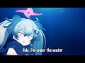 michiru is under the water (blue archive)