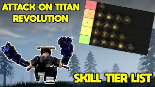 Ranking EVERY Skill in AOT: Revolution!