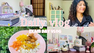 A day in my life 🎀📚🪴කැම්පස් එකේ exam එකට යමුද| room cleaning| GRWM #minivlog #srilanka #unboxing 🍃