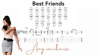 Best Friends Guitar Chords - Amy Winehouse