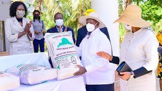 MUSEVENI ROARS AS HE LAUNCHES NEW CEMENT PLANT IN UGANDA - DON'T WASTE INVESTORS' TIME, SUPPORT THEM