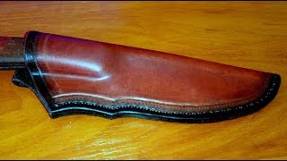 How To Make Leather Knife Sheath