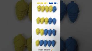 Mesmerizing Color Mixing: Yellow + Blue = Stunning Shades!”