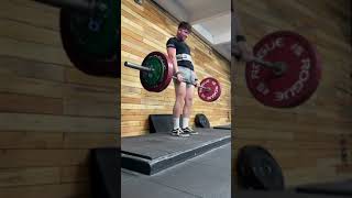 195 kg Deadlift Double @ 7