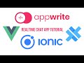 Ionic Vue  Appwrite - Build A Realtime Chat Mobile App with Ionic Framework and Capacitor