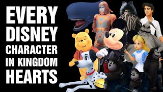 Every Disney Character in Kingdom Hearts (OUTDATED)