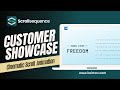 Keirton.com boosted their WordPress Game: Scroll-Triggered Animations with Scrollsequence