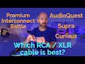 AudioQuest Yukon vs Supra Sword vs Curious - Which cable is best?