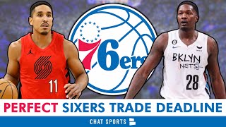 Philadelphia 76ers PERFECT Trade Deadline Ft. Malcolm Brogdon, Dorian Finney-Smith | 76ers Rumors