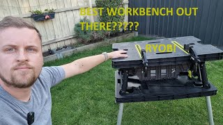 IS THIS THE BEST PORTABLE WORKING TABLE???? Ryobi Folding Table with Two Clamps REVIEW