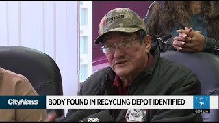 Family of woman found dead in recycling depot speaks out