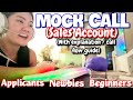 SALES ACCOUNT MOCK CALL FOR CALL CENTER NEWBIES 2024 | NAYUMI CEE 💯