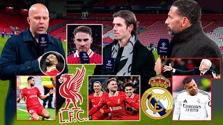 Liverpool vs Real Madrid 2-0 Arne Slot Go Crazy Performance 🔥 Gareth Bale & Rio Ferdinand Reactions