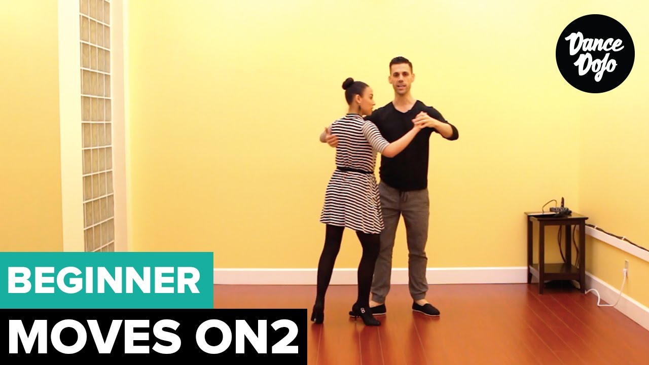 Cross Body Lead - Beginner Salsa Steps On2 | TheDanceDojo.com - YouTube