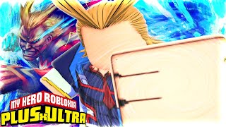 One For All Becoming All Might And Wrecking In My Hero Academia Plus Ultra Roblox Ibemaine - boku no roblox tofuu ofa