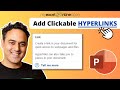 How to Add a Clickable Hyperlink in Microsoft PowerPoint Presentations