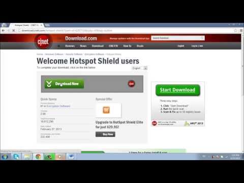 How to Download and Install Hotspot Shield for Windows 7 How to Download and Install Hotspot Shield for Windows 7