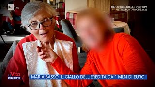Maria Basso, il giallo dell'eredità da 1 milione di euro - La Vita in diretta - 11/01/2023