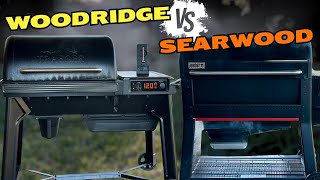 Traeger Woodridge vs Weber Searwood - Which Pellet Grill is BEST?  Let's Make 4 Meats and Find Out!