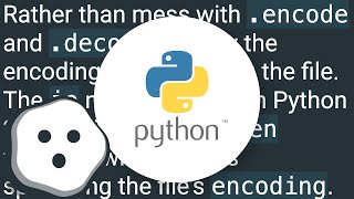 Unicode (UTF-8) reading and writing to files in Python