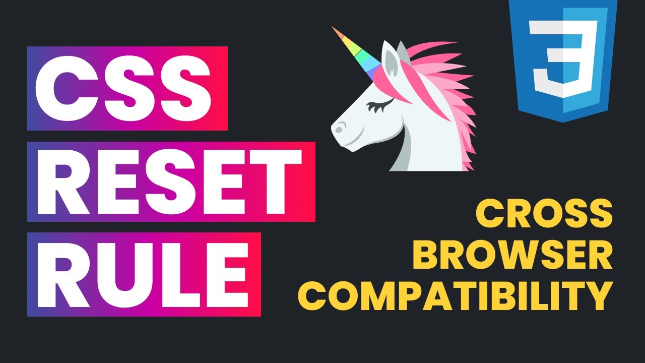 Most Important CSS Reset Rule | One Line To Make CSS Cross Browser ...