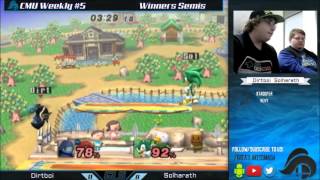 CMU Weekly #5 Winners Semis - Dirtboy (Squirtle) vs. Solharath (Sonic)