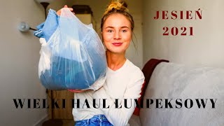 WIELKI JESIENNY HAUL LUMPEKSOWY 2021 | Jesienne zdobycze lumpeksowe