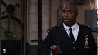 Captain Holt can turn on smalltalk when it's called for.