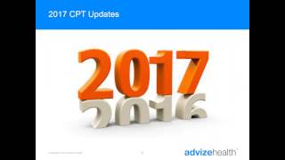 Advize Health - 2017 CPT Updates Webinar