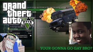 GTA 5 online funny moments// everyone is G€y?